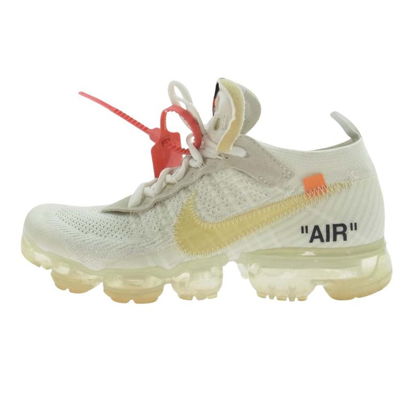 NIKE ナイキ AA3831-100 × Off-white Air Vapormax White オフホワイト エア ヴェイパーマックス ホワイト スニーカー オフホワイト系 26cm【中古】