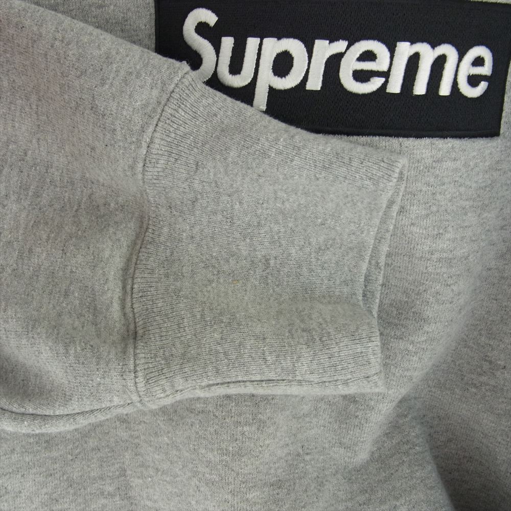 Supreme シュプリーム 22AW Box Logo Crewneck ボックス ロゴ クルーネック スウェット グレー系 S【中古】