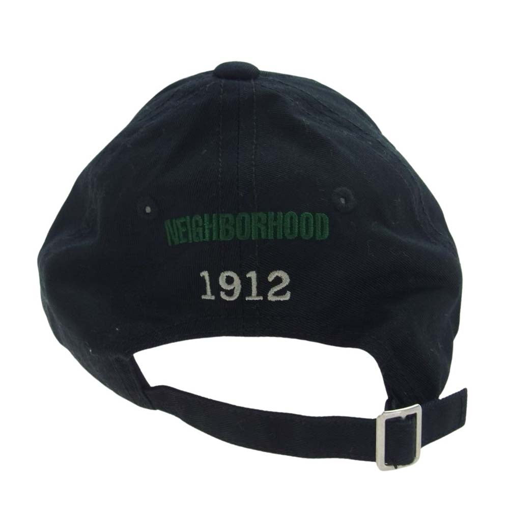 NEIGHBORHOOD ネイバーフッド 22SS 221KMLBN-HT01 × L.L.Bean エルエルビーン LB C-CAP ロゴ キャップ 帽子 ブラック系 F【極上美品】【中古】