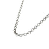 CHROME HEARTS クロムハーツ（原本無） 16inch NECKCHAIN R16 16インチ ロールチェーン ネックレス シルバー系【中古】