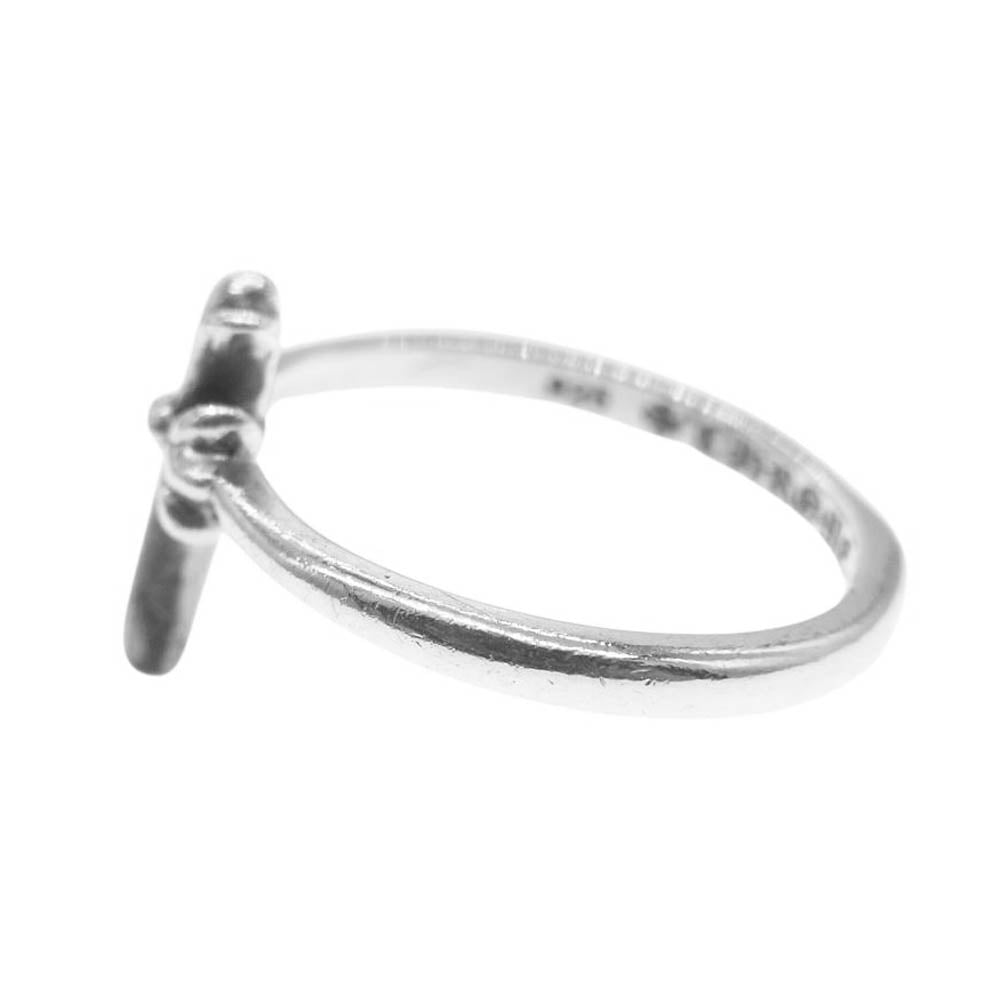 CHROME HEARTS クロムハーツ（原本無） BUBBLGM CH CRS バブルガム CHクロス リング シルバー系 8号【中古】
