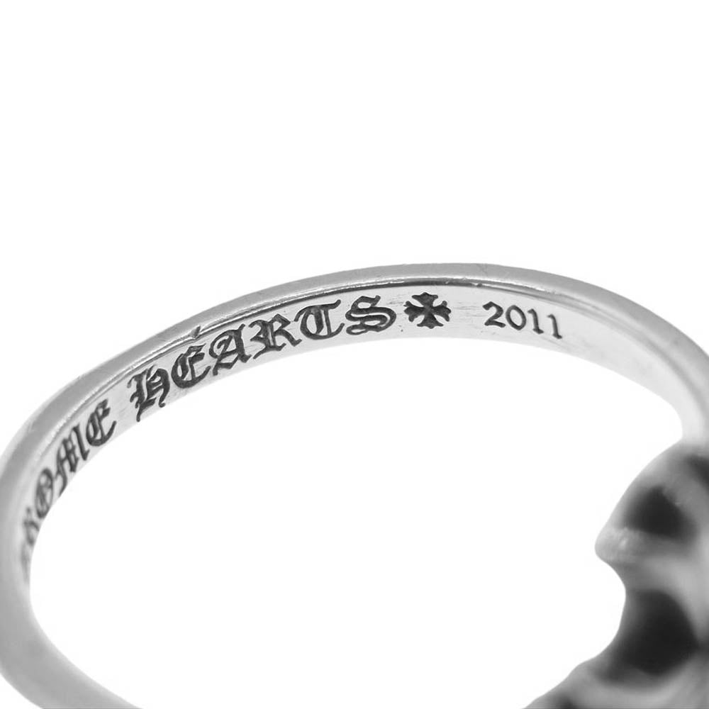 CHROME HEARTS クロムハーツ（原本無） BUBBLGM CH CRS バブルガム CHクロス リング シルバー系 8号【中古】