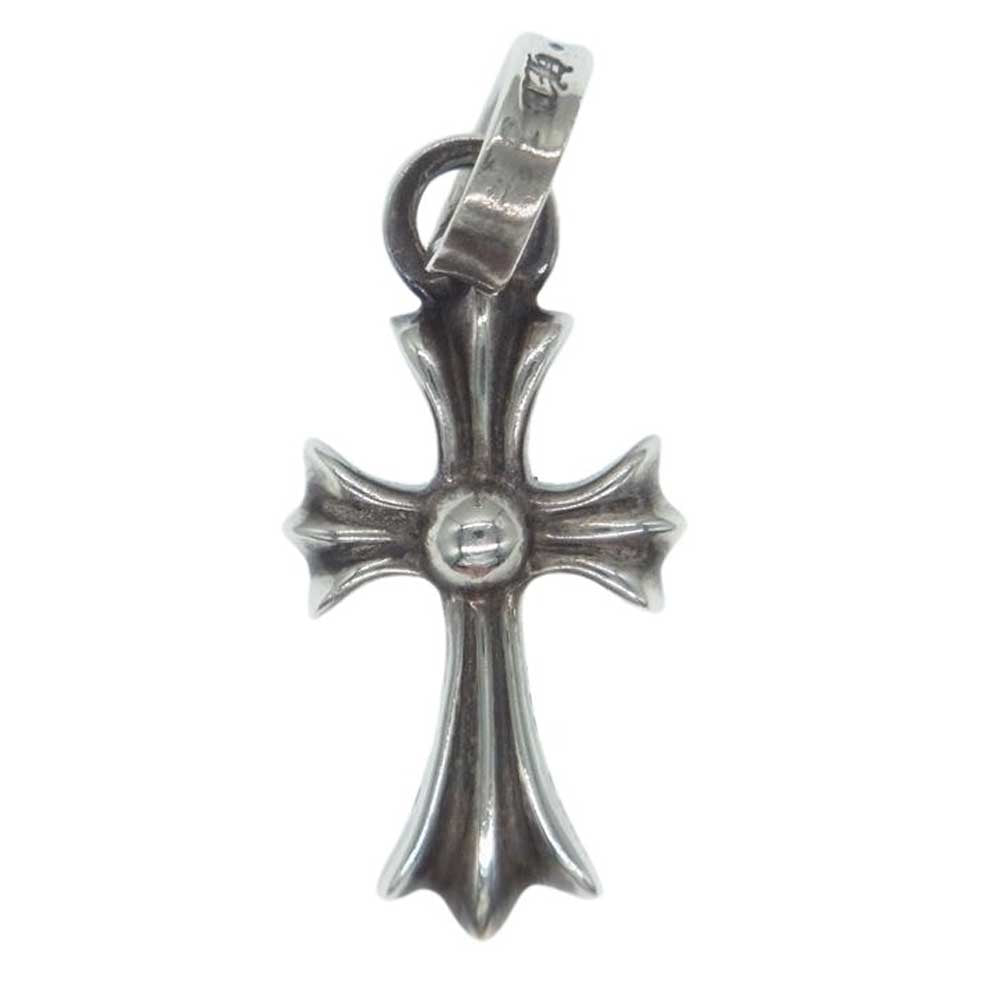 CHROME HEARTS クロムハーツ（原本無） CRS BBY FAT PAVE RUBY ベイビーファット パヴェ ルビー チャーム ペンダントトップ シルバー系【中古】