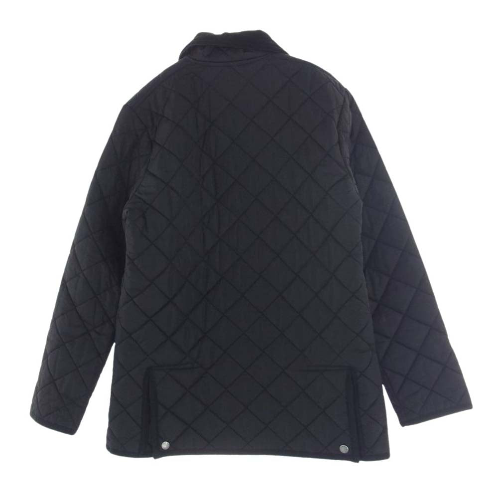 Mackintosh マッキントッシュ 国内正規品 英国製 Loro Piana ロロピアーナ 裏地カシミヤ混ウール キルティング ジャケット ブラック系 38【中古】