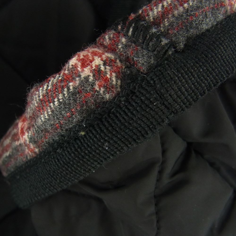 Mackintosh マッキントッシュ 国内正規品 英国製 Loro Piana ロロピアーナ 裏地カシミヤ混ウール キルティング ジャケット ブラック系 38【中古】