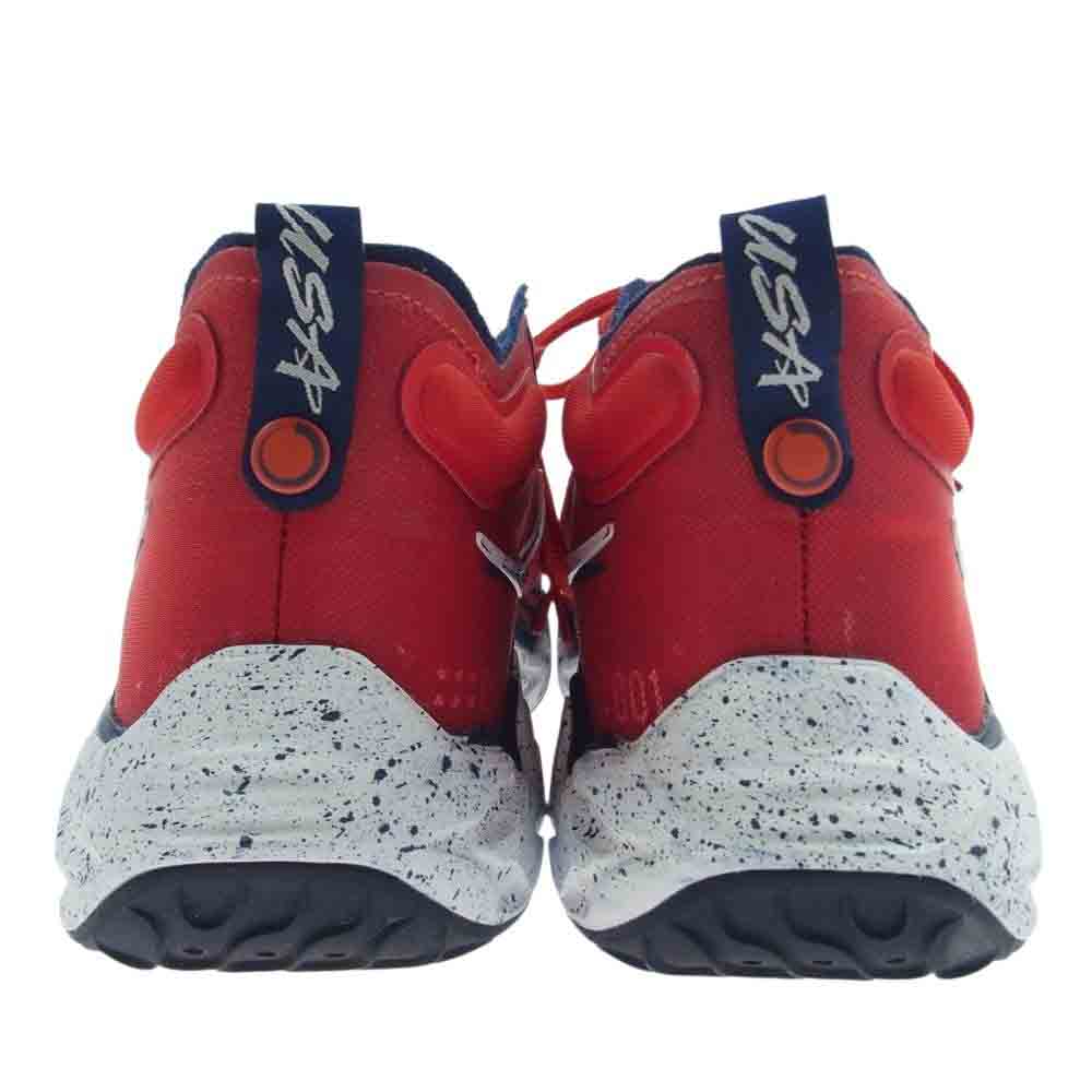 NIKE ナイキ CZ0202-604 AIR ZOOM G.T.RUN エア ズーム G.T.ラン バッシュ バスケットボールシューズ スニーカー レッド系 ネイビー系 28.5cm【中古】