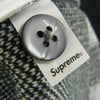 Supreme シュプリーム 21SS Brushed Checkerboard Cardigan ブラッシュド チェッカーボード カーディガン ブラック系 M【中古】