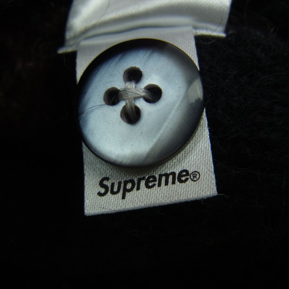 Supreme シュプリーム 22SS Brushed Grid Cardigan モヘア混 ブラッシュド グリッド カーディガン マルチカラー系 M【中古】