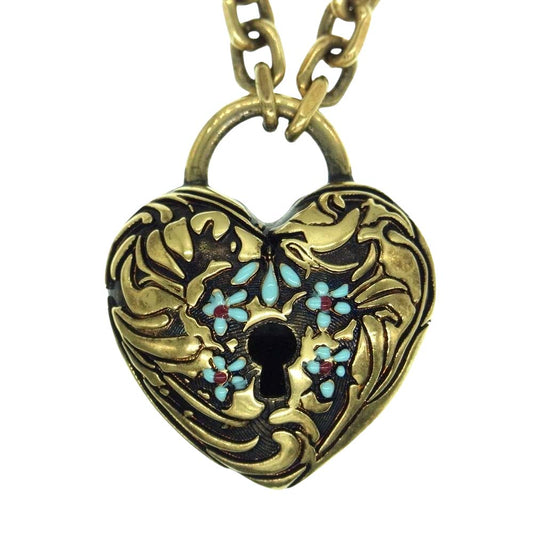 ACNE STUDIOS アクネストゥディオズ  J096  HEART NECKLACE ハート ネックレス ゴールド系【中古】