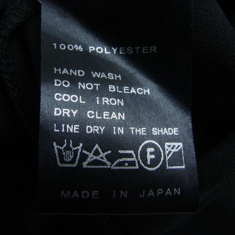ノワールドミューズ  Back Satin Vネックロング ワンピース ブラック系【中古】