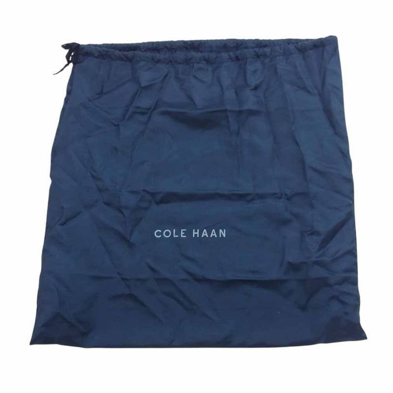 COLE HAAN コールハーン キルティング 2way レザー トート バッグ レッド系【中古】