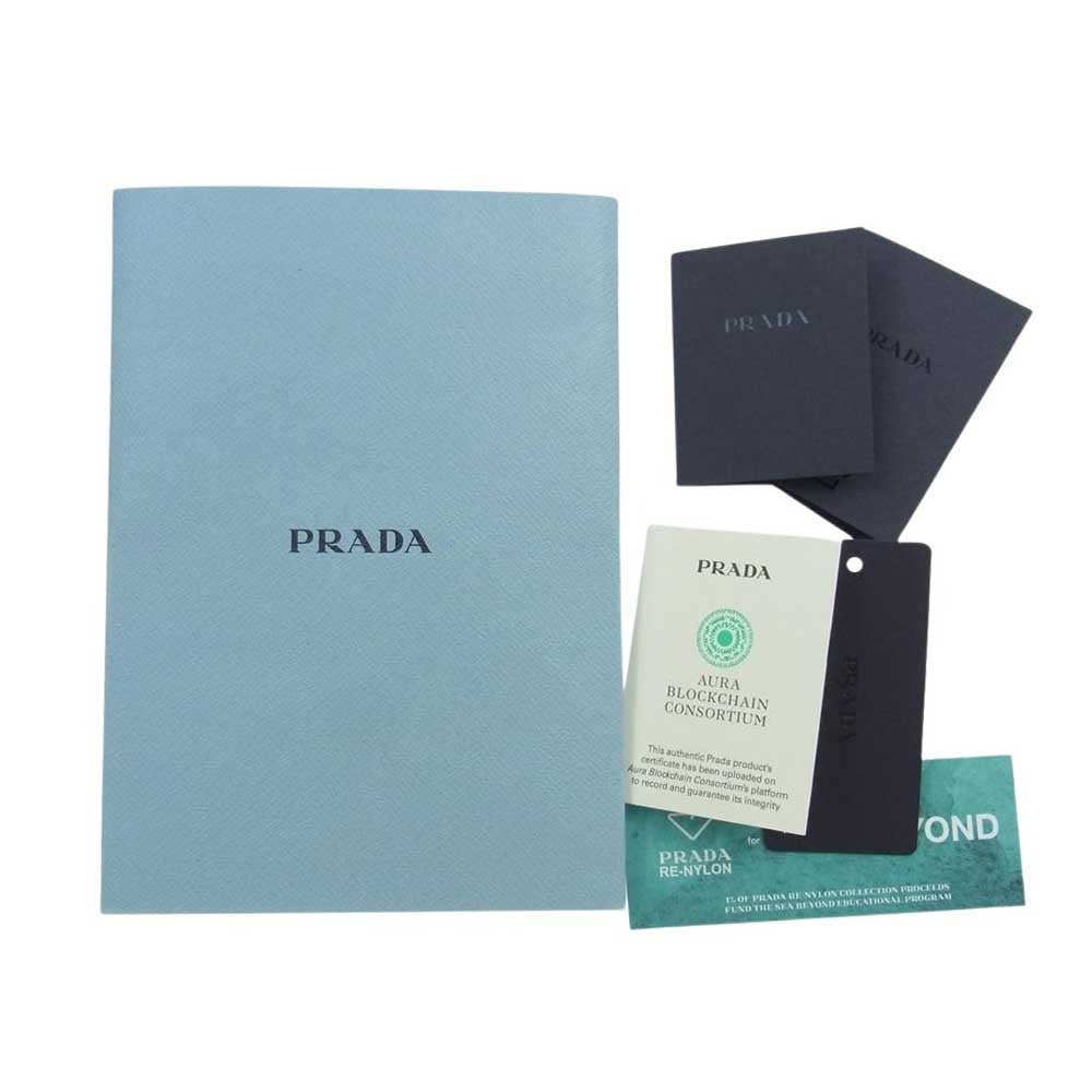 PRADA プラダ 2HC137_2DMI_F0002 Re-Nylon バケット ハット 帽子 ブラック系 L【極上美品】【中古】