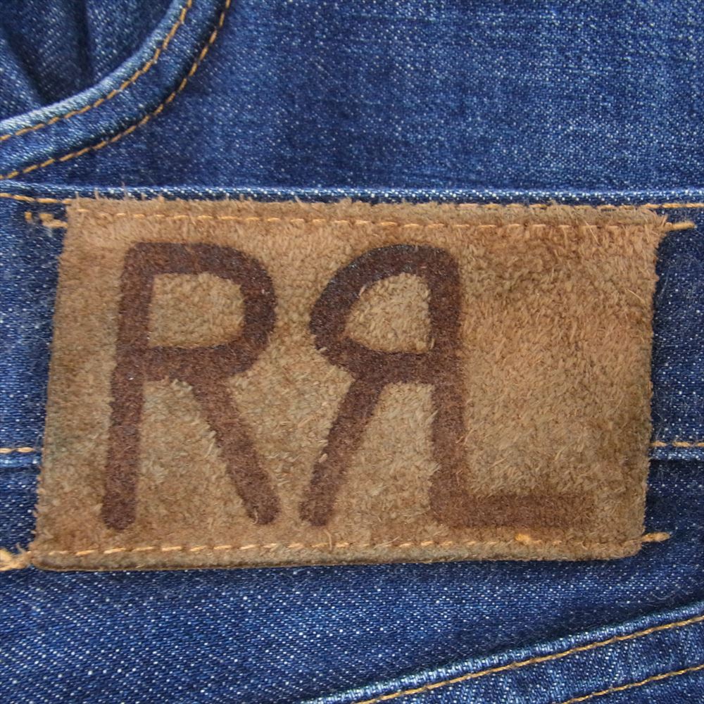 RRL ダブルアールエル RALPH LAUREN ラルフローレン 20159 ストレート デニム パンツ インディゴブルー系 32【中古】