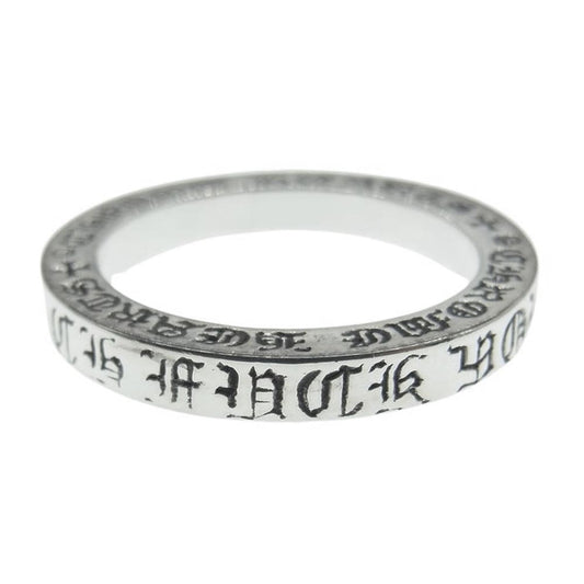 CHROME HEARTS クロムハーツ（原本無） SPACER FUCKYOU ファックユー スペーサー リング 3mm シルバー系 16.5号【中古】