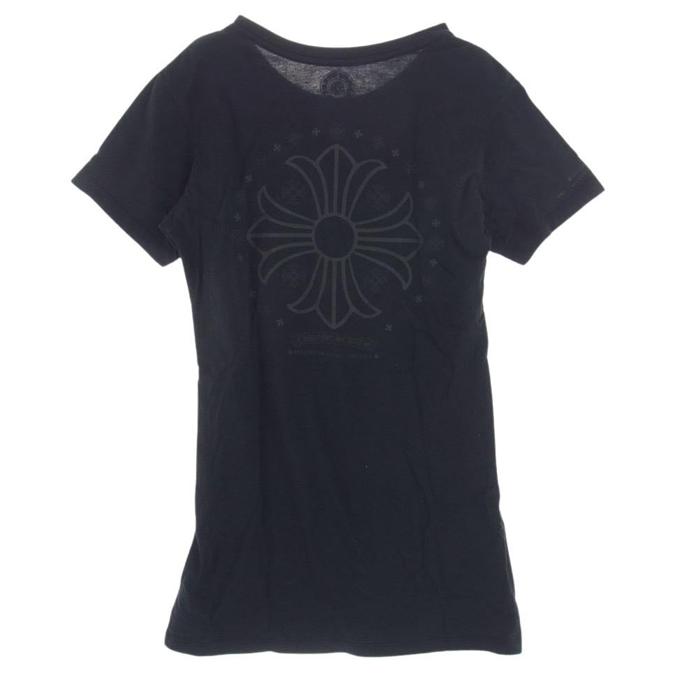 CHROME HEARTS クロムハーツ（原本無） CHプラス バック プリント ロゴ 半袖 Tシャツ ブラック系 M【中古】