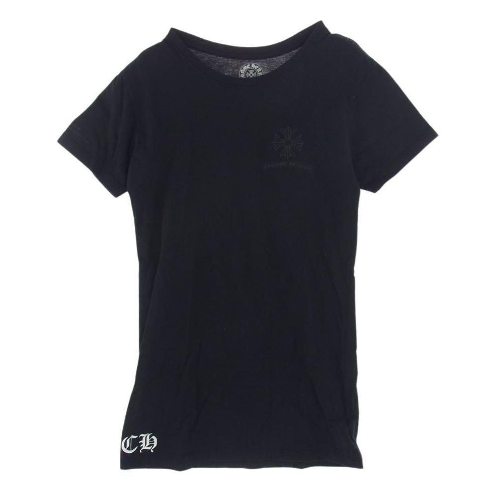 CHROME HEARTS クロムハーツ（原本無） CHプラス バック プリント ロゴ 半袖 Tシャツ ブラック系 M【中古】
