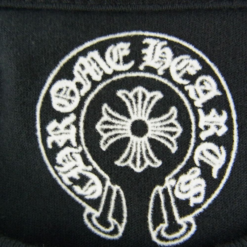 CHROME HEARTS クロムハーツ（原本無） CHプラス バック プリント ロゴ 半袖 Tシャツ ブラック系 M【中古】