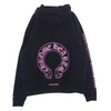 CHROME HEARTS クロムハーツ（原本無） SWTSHRT PLVR ホースシュー バックプリント プルオーバー パーカー ブラック系 L【中古】