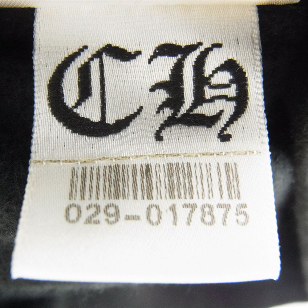 CHROME HEARTS クロムハーツ（原本無） SWTSHRT PLVR ホースシュー バックプリント プルオーバー パーカー ブラック系 L【中古】
