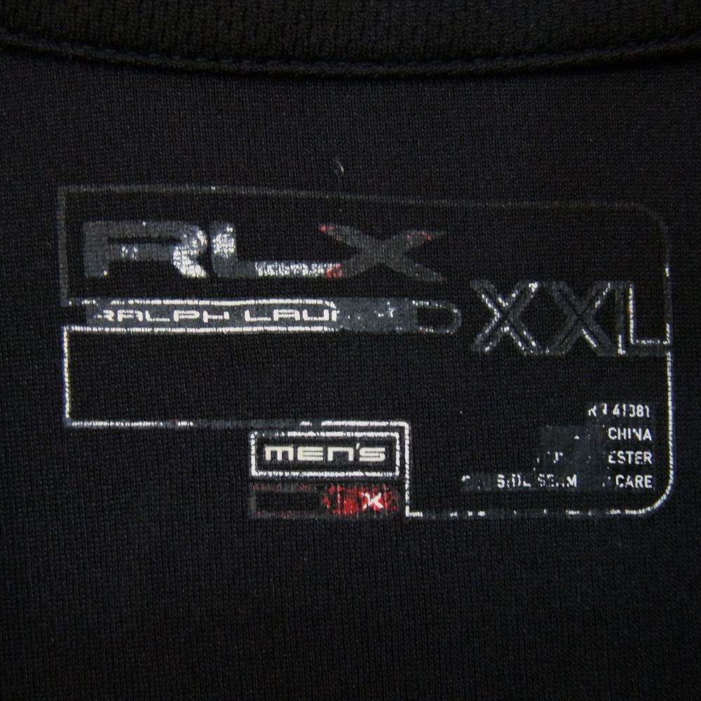 RALPH LAUREN ラルフローレン RLX ハーフジップ プルオーバー ジャケット ブラック系 XXL【中古】