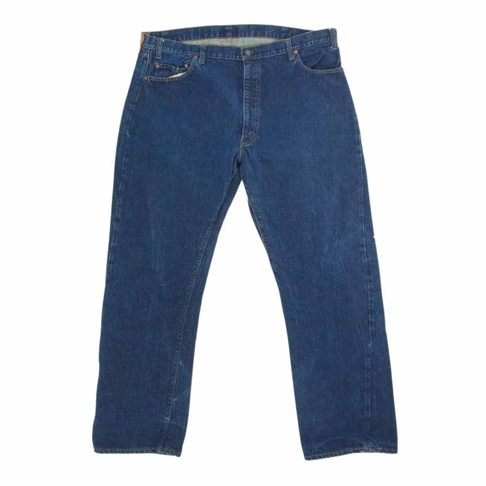Levi's リーバイス ヴィンテージ 74年製 505 66前期 赤耳 small e TALON42 シングルステッチ デニム パンツジ ーンズ インディゴブルー系 W44【中古】