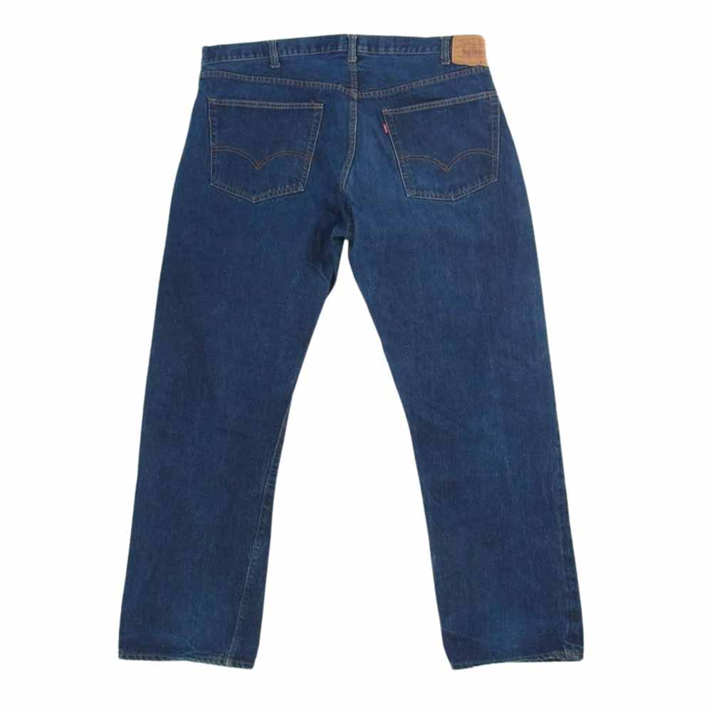 Levi's リーバイス ヴィンテージ 74年製 505 66前期 赤耳 small e TALON42 シングルステッチ デニム パンツジ ーンズ インディゴブルー系 W44【中古】