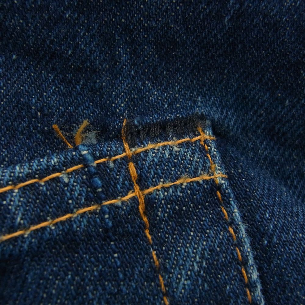 Levi's リーバイス ヴィンテージ 74年製 505 66前期 赤耳 small e TALON42 シングルステッチ デニム パンツジ ーンズ インディゴブルー系 W44【中古】