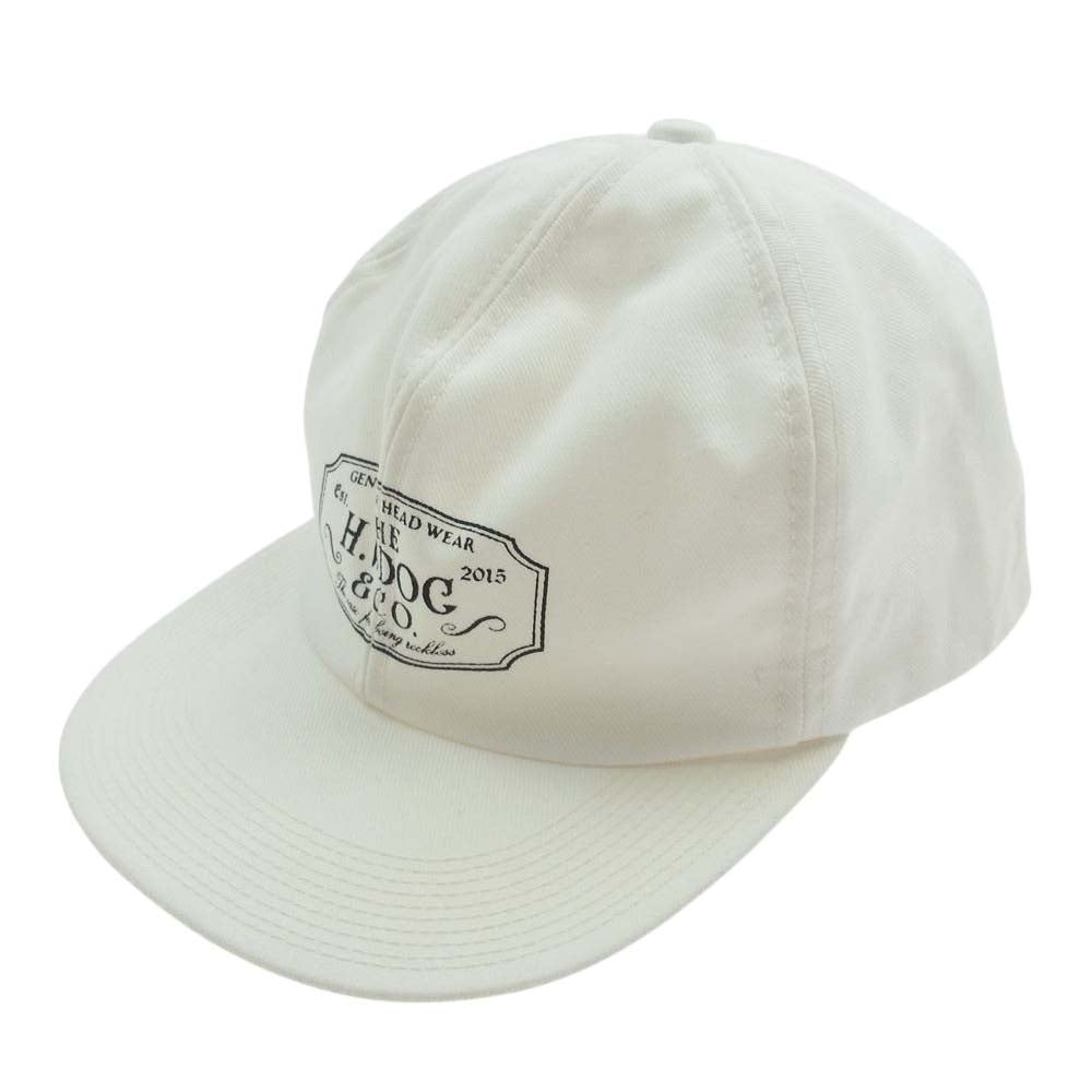 ドッグアンドコー TRUCKER CAP トラッカー キャップ ホワイト系【中古】