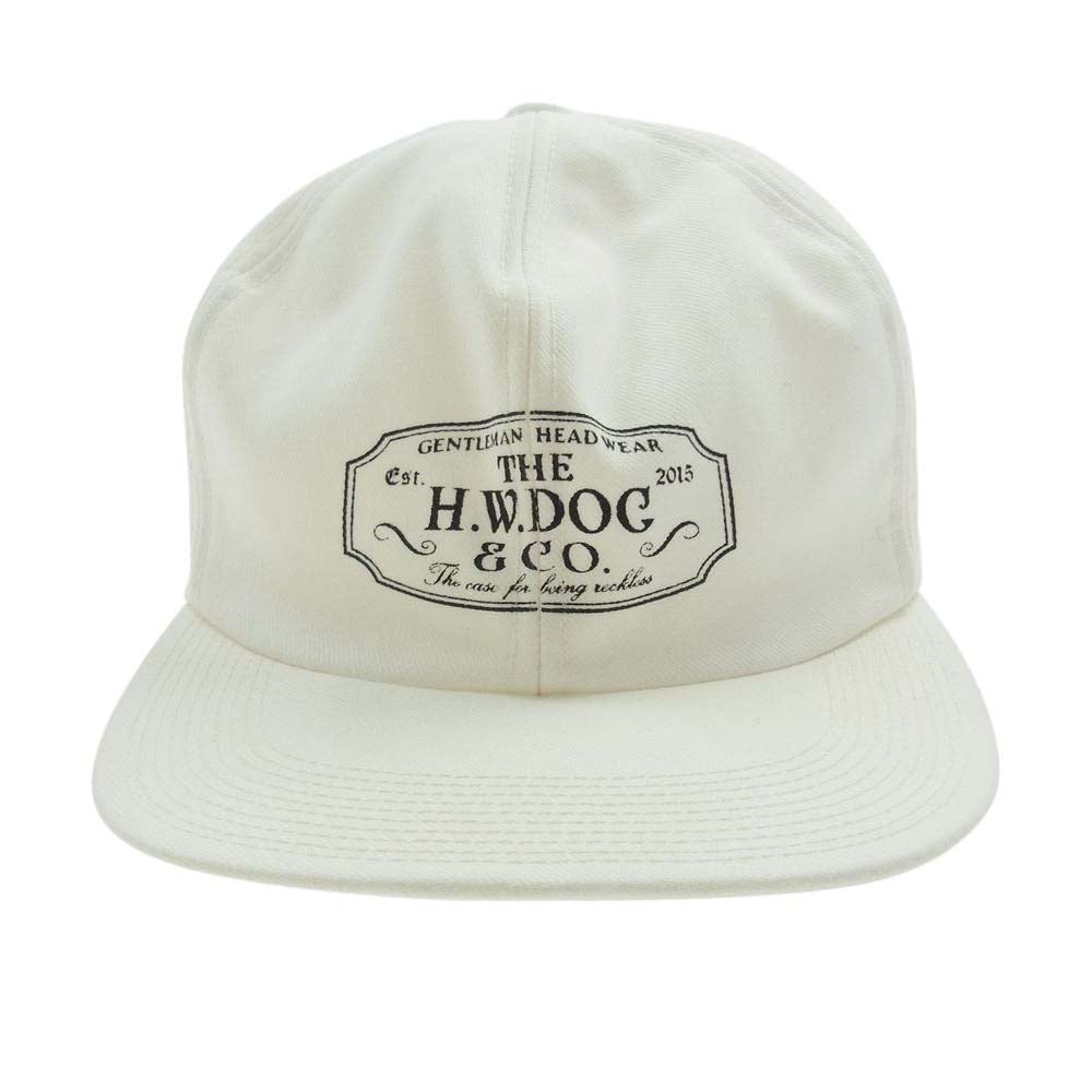 ドッグアンドコー TRUCKER CAP トラッカー キャップ ホワイト系【中古】