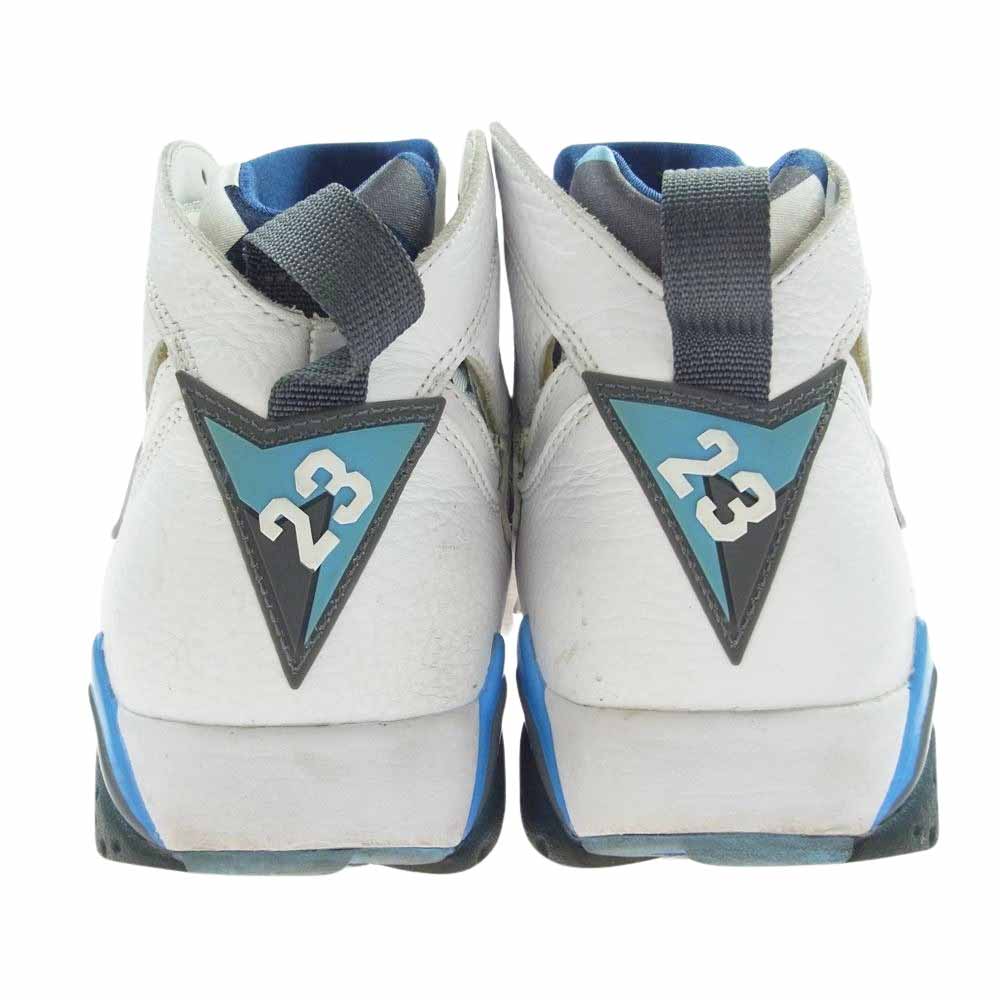 NIKE ナイキ 304775-107 AIR JORDAN 7 RETRO FRENCH BLUE 2015 エアジョーダン7 レトロ フレンチ ブルー スニーカー ホワイト系 ブルー系 28.5cm【中古】