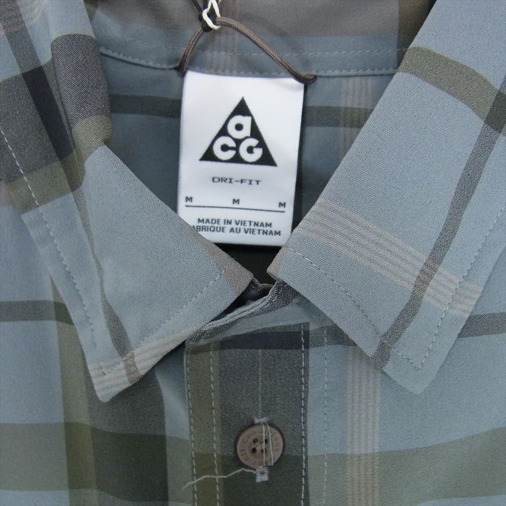 NIKE ナイキ DO9326-084 ACG Acg Dri-Fit UV Devastation トレイル 長袖 シャツ グレー系 M【新古品】【未使用】【中古】