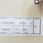 ジャブスアルキヴィオ   A5961  イタリア製 GIORGIONE スタンダード サマージャージー 裾シャーリング パンツ ホワイト ホワイト系 46【中古】