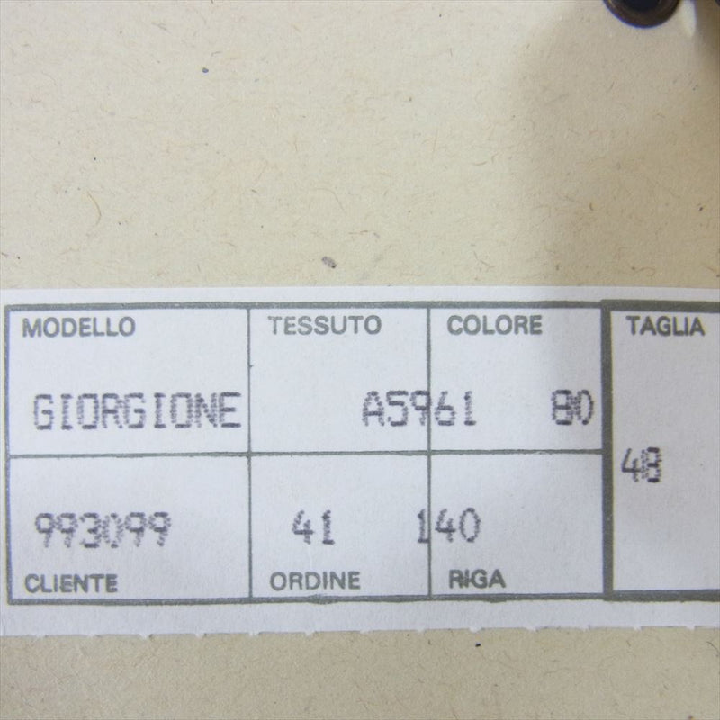 ジャブスアルキヴィオ  A5961 イタリア製 GIORGIONE スタンダードサマージャージー 裾シャーリング パンツ ネイビー ネイビー系 48【中古】