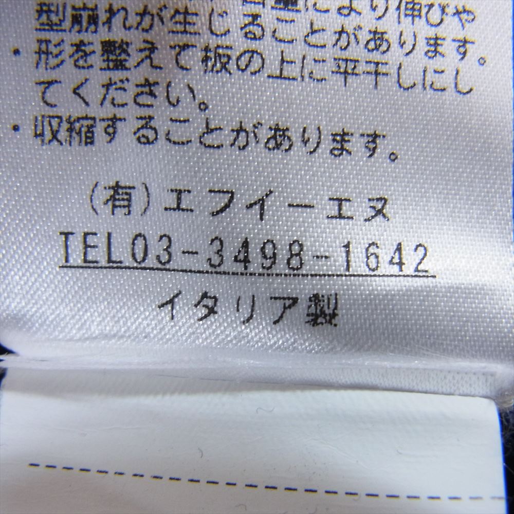 ジャブスアルキヴィオ  A5961 イタリア製 GIORGIONE スタンダードサマージャージー 裾シャーリング パンツ ネイビー ネイビー系 48【中古】