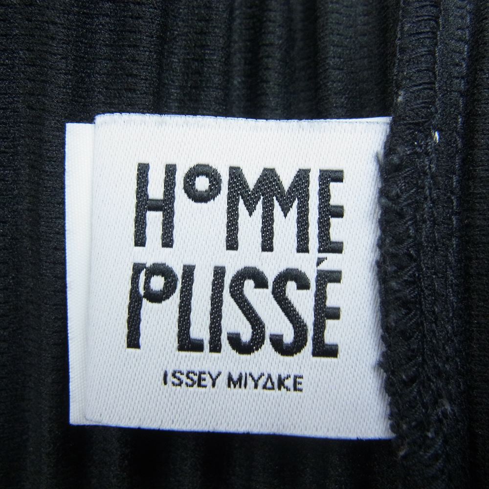 HOMME PLISSE ISSEY MIYAKE オム プリッセ イッセイミヤケ 24SS HP41JM102 MONTHLY COLOR JANUARY プリーツ スキッパー 長袖 ポロシャツ ダークグレー系 3【中古】