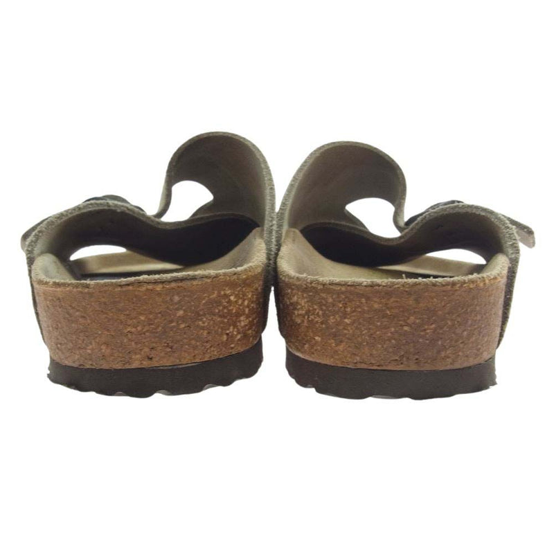 BIRKENSTOCK ビルケンシュトック ZURICH チューリッヒ スエード レザー サンダル ベージュ系 39【中古】