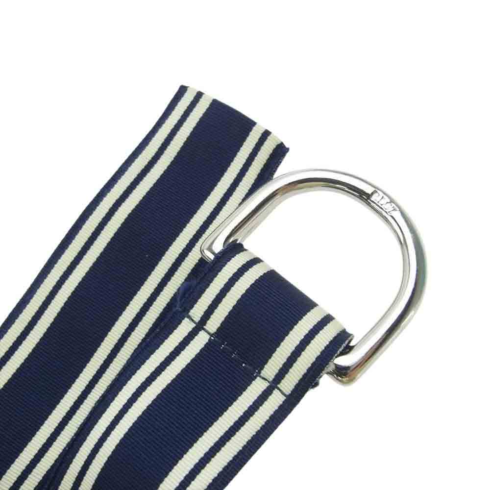 POLO RALPH LAUREN ポロ・ラルフローレン ストライプ ボーダー マリン ベルト ネイビー系【中古】