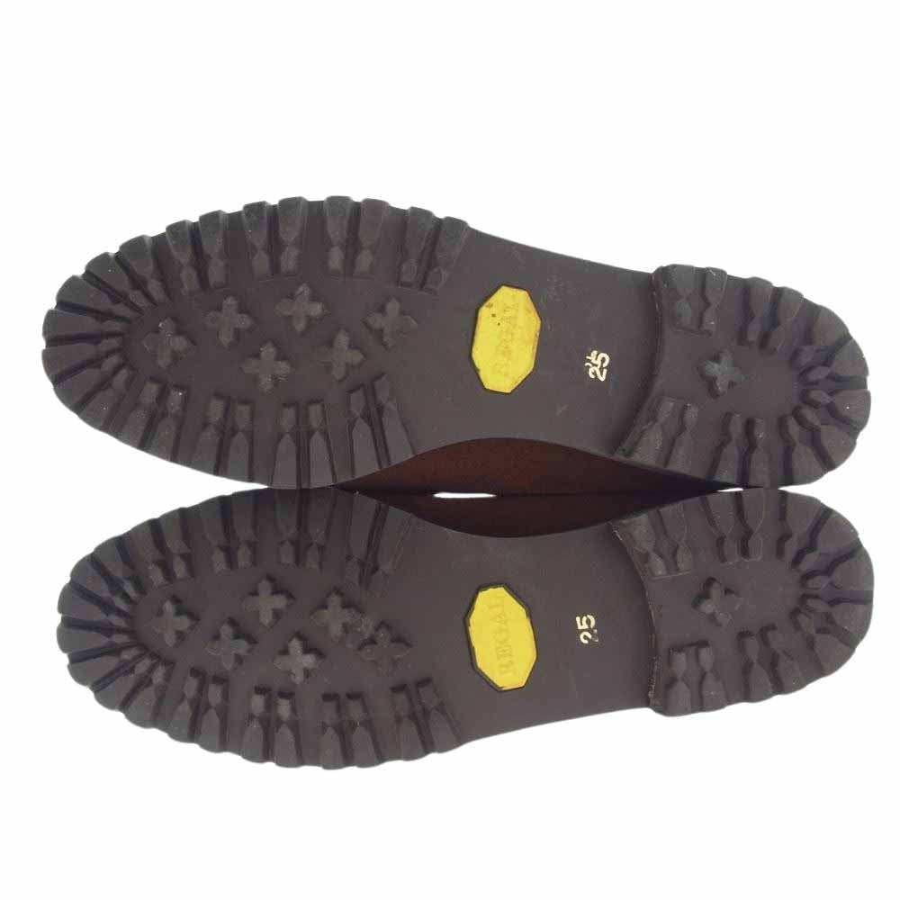 REGAL リーガル スエード ビット ローファー ブラウン系 25【中古】