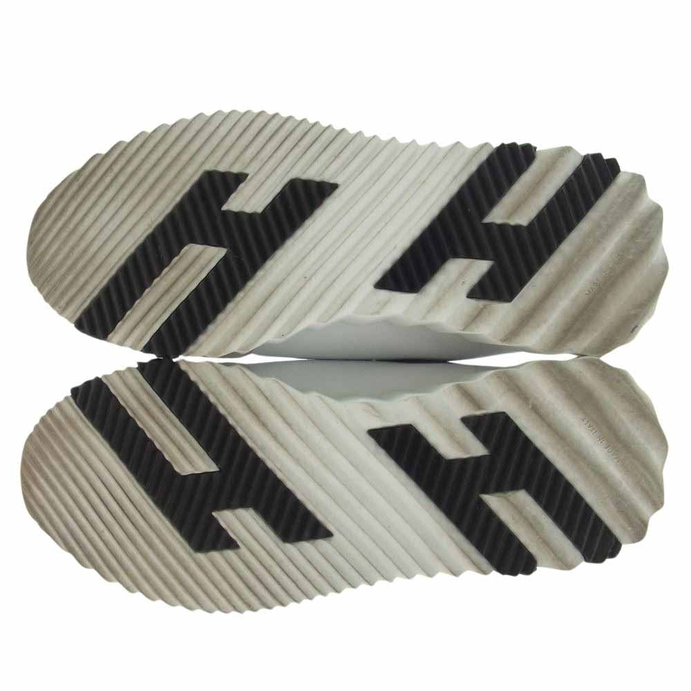 HERMES エルメス BOUNCING バウンシング ロゴ スニーカー ホワイト系 37.5【中古】