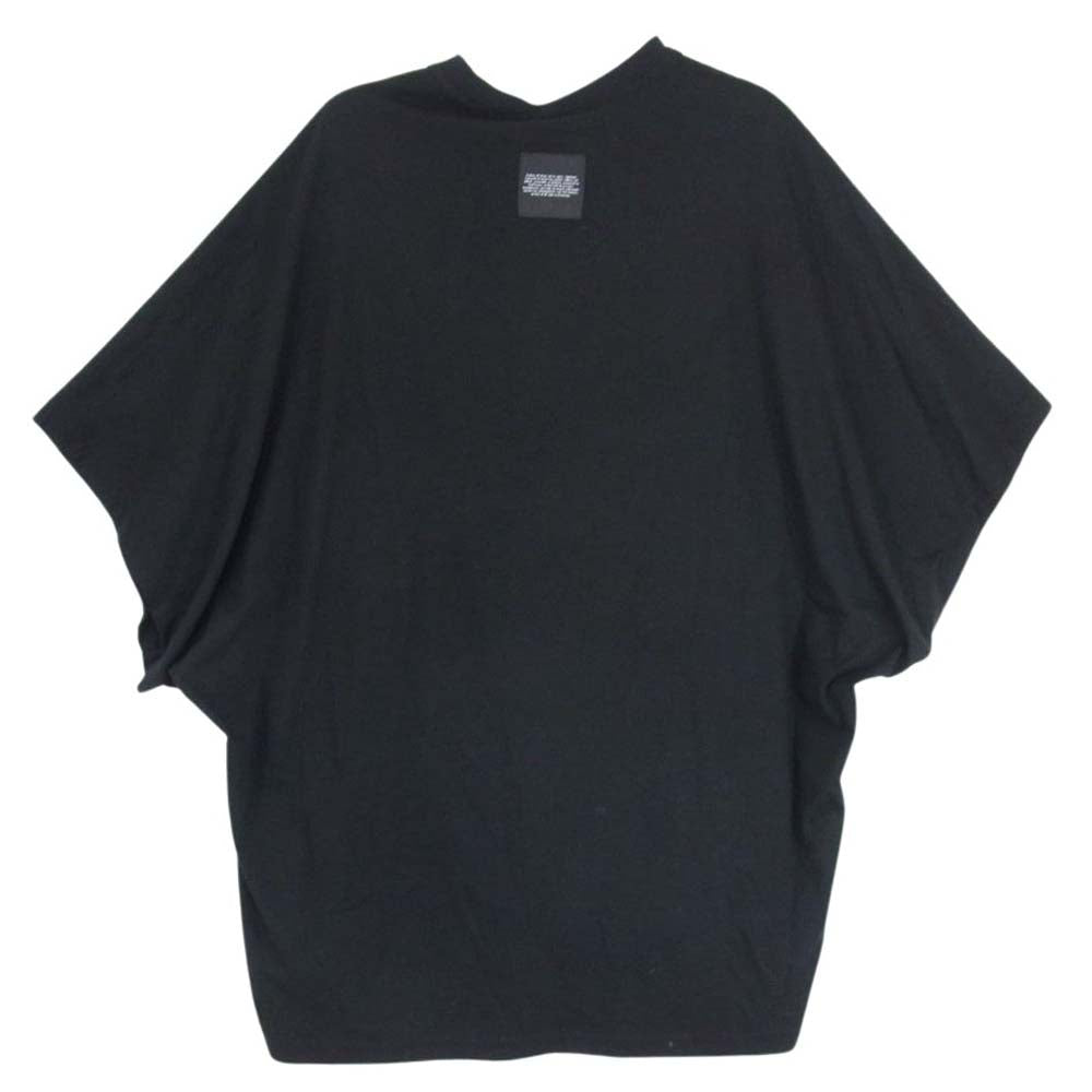 JULIUS ユリウス 21AW 747CUM8 CO RY JERSEY ショートスリーブ ジャージー カットソー 半袖 Tシャツ ブラック系 3【中古】