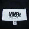 MAISON MARGIELA メゾンマルジェラ MM6 エムエムシックス S52GC0150 S23588 バックアーカイブロゴプリント オーバーサイズ 半袖 Tシャツ ブラック ブラック系 S【中古】