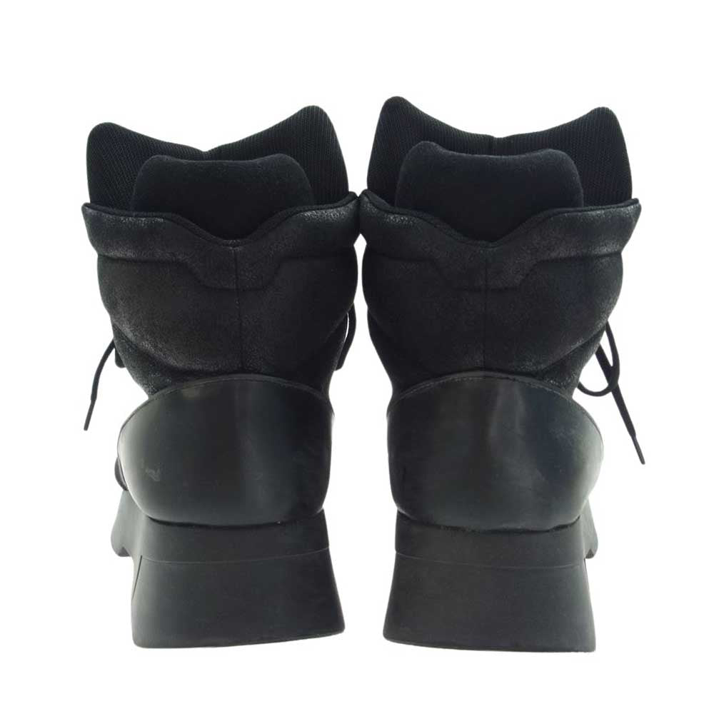 JULIUS ユリウス 16AW 557FWM1-BK SO-COATED CLOTH コーテッドクロス ハイテク スニーカー オールブラック ブラック系 1【中古】