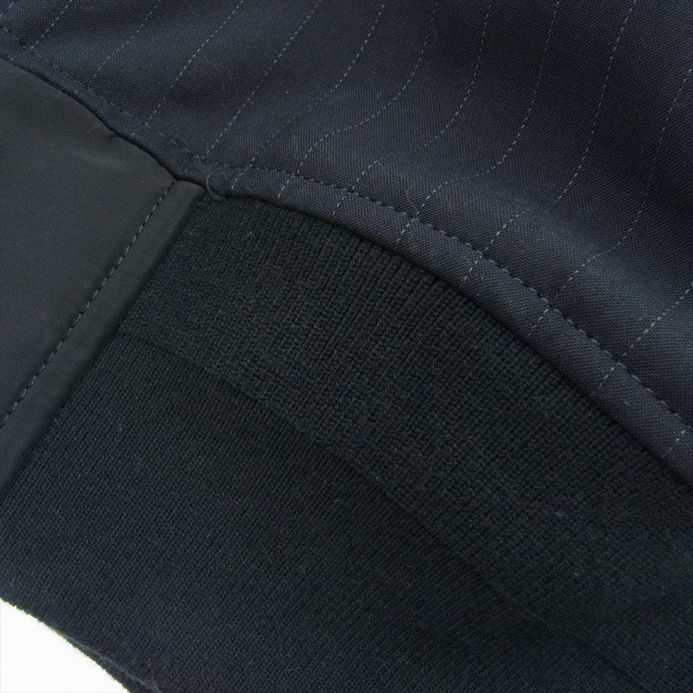 Sacai サカイ 24SS  24-03339M Chalk Stripe Blouson チョークストライプ ピンストライプ ジップアップ ブルゾン ダークネイビー系 2【美品】【中古】