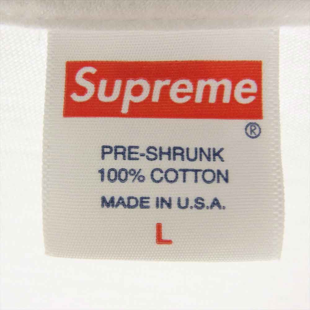 Supreme シュプリーム 20AW  Box Logo L S Tee ボックスロゴ 長袖 Tシャツ カットソー ホワイト系 L【中古】