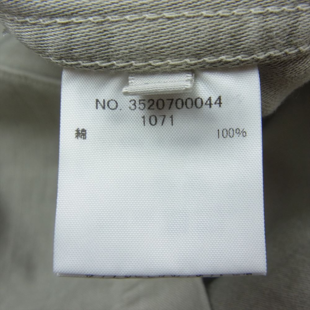 Ron Herman ロンハーマン 352700044 1071 22SS California Utility Shirt カリフォルニア ユーティリティ ウォッシュ ミリタリー シャツ ジャケット ベージュ系 XL【中古】