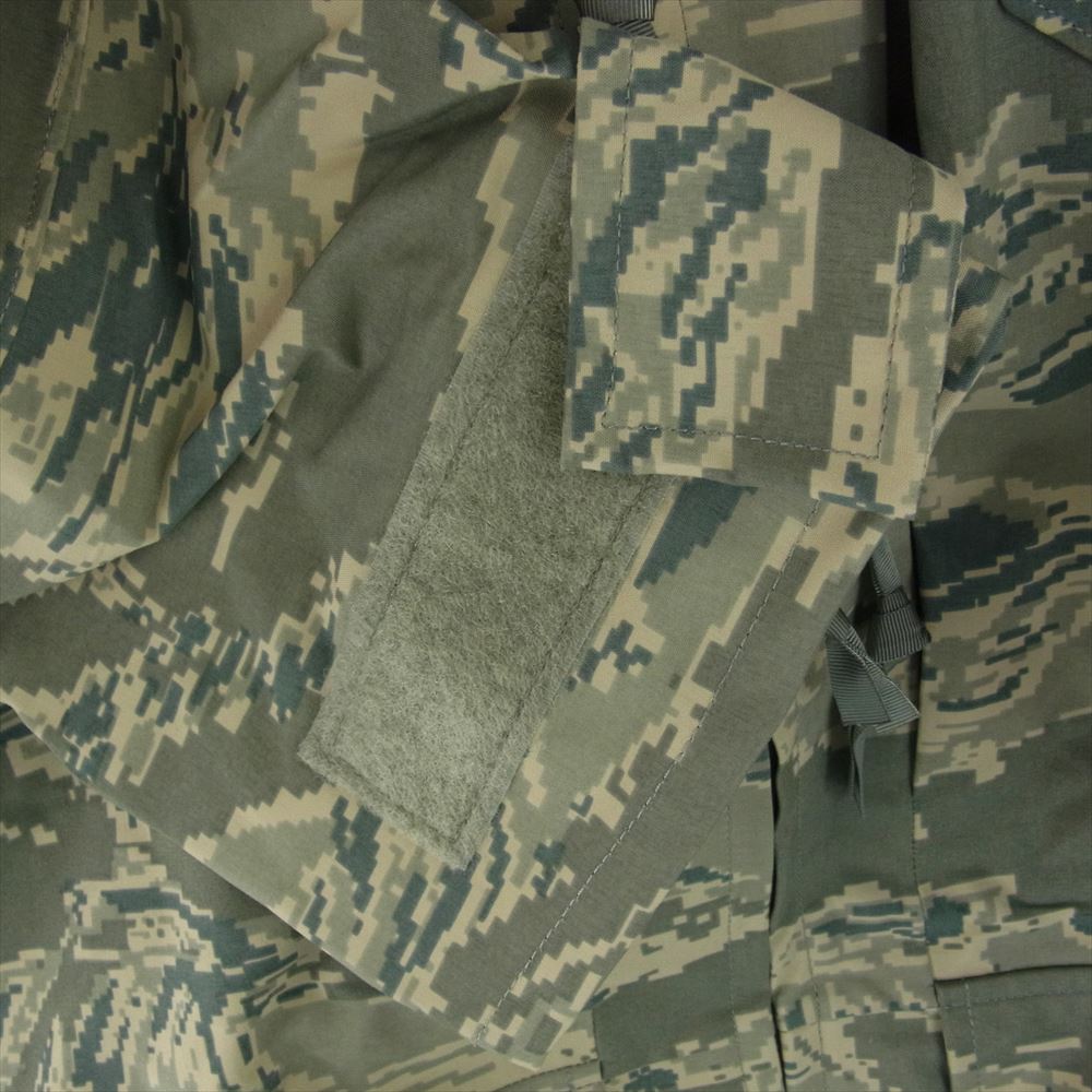 米軍 MDA 7-15-08 実物 USAF ECWCS ABU GEN2 デジタルカモ デジカモ 迷彩 ゴアテックスパーカー ショート M-XS カーキ系 MEDIUM-XSHORT【美品】【中古】