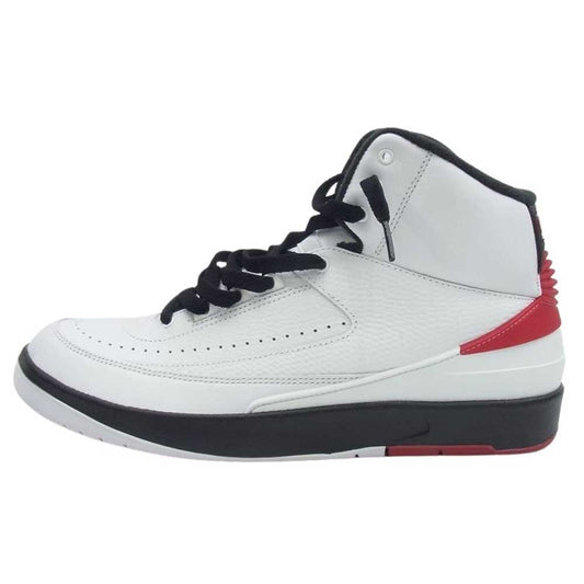 NIKE ナイキ DX2454-106 Air Jordan 2 OG Chicago 2022 エアジョーダン2 OG シカゴ ハイカット スニーカー ホワイト系 27.5cm【新古品】【未使用】【中古】