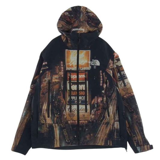 Supreme シュプリーム 22SS × THE NORTH FACE Taped Seam Shell Jacket Times Square ノースフェイス テープ シーム シェル ジャケット タイムズ スクエア マルチカラー系 L【中古】