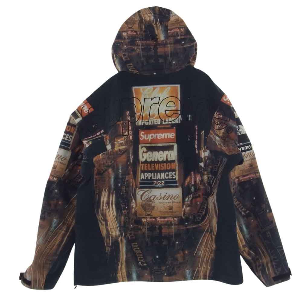 Supreme シュプリーム 22SS × THE NORTH FACE Taped Seam Shell Jacket Times Square ノースフェイス テープ シーム シェル ジャケット タイムズ スクエア マルチカラー系 L【中古】
