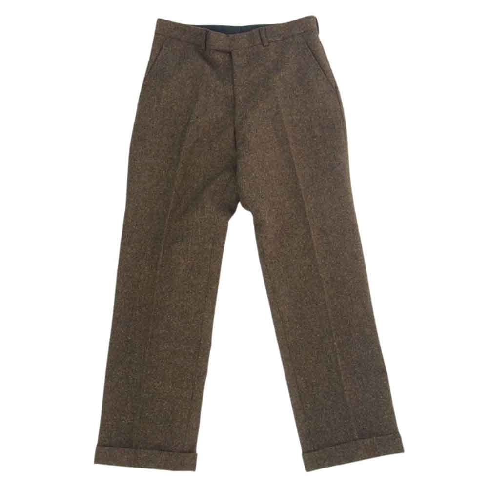 BEAMS ビームス 23-17-0110 International Gallery BEAMS インターナショナルギャラリー ウール ツィード カラーネップ ダブルブレスト セットアップ スーツ ブラウン系 48【中古】